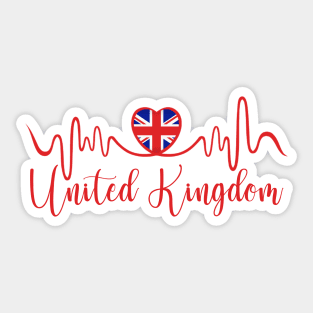 united kingdom Sticker